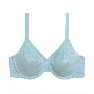 Wacoal Back Appeal Smoothing Underwire Bra Soft Sky Elegance 34DDD